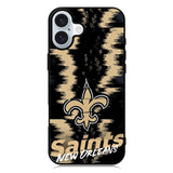 New Orleans Saints NFL Team Logo iPhone 16 Plus Case