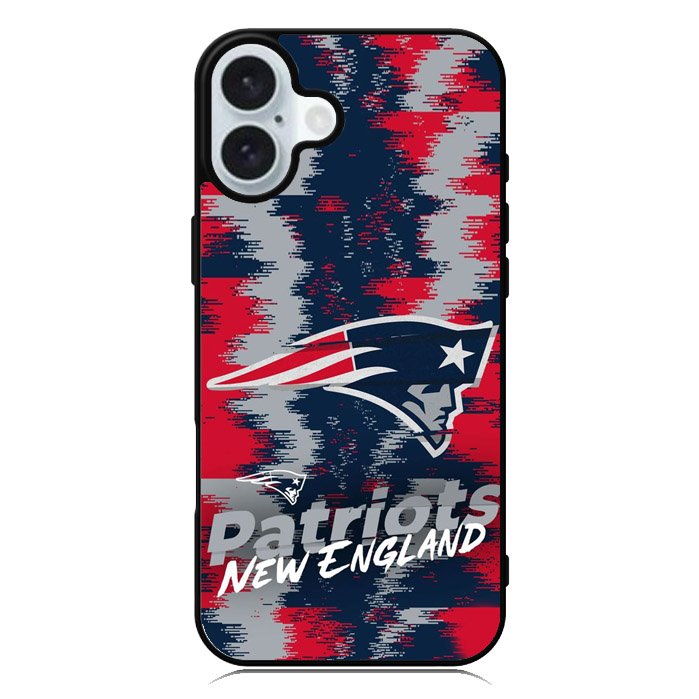 New England Patriots NFL Team Logo iPhone 16 Plus Case