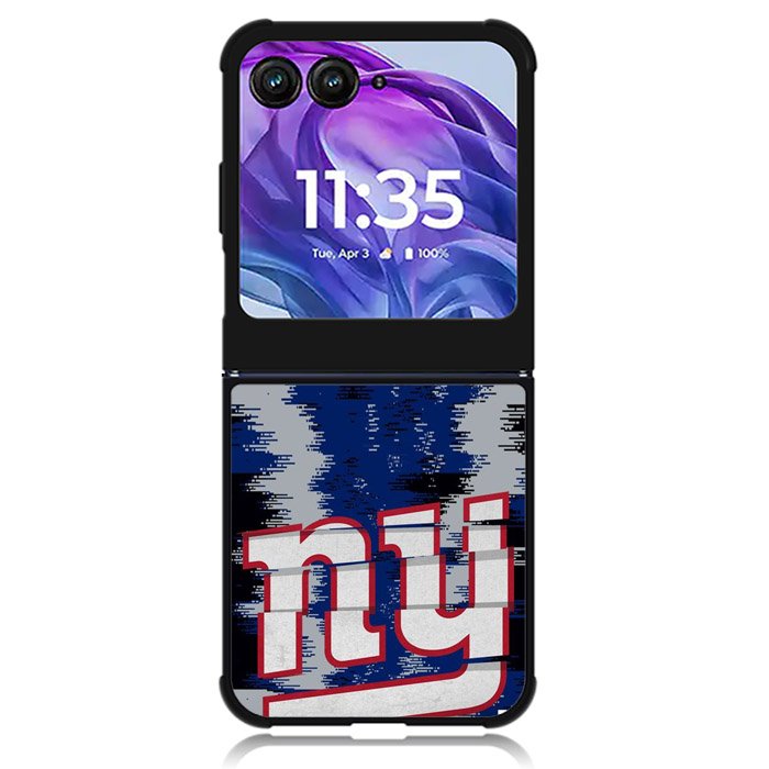 New York Giants NFL Team Logo Motorola Moto Razr Plus 2024 , Moto Razr+ 2024 Case