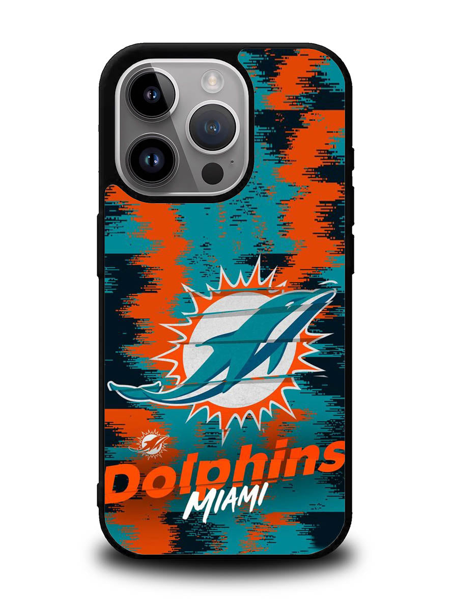 Miami Dolphins NFL Team Logo iPhone 16 Pro Max Case