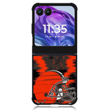 Cleveland Browns Nfl Team Logo Motorola Moto Razr Plus 2024 , Moto Razr+ 2024 Case