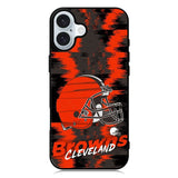 Cleveland Browns Nfl Team Logo iPhone 16 Case