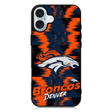 Denver Broncos Nfl Team Logo iPhone 16 Plus Case