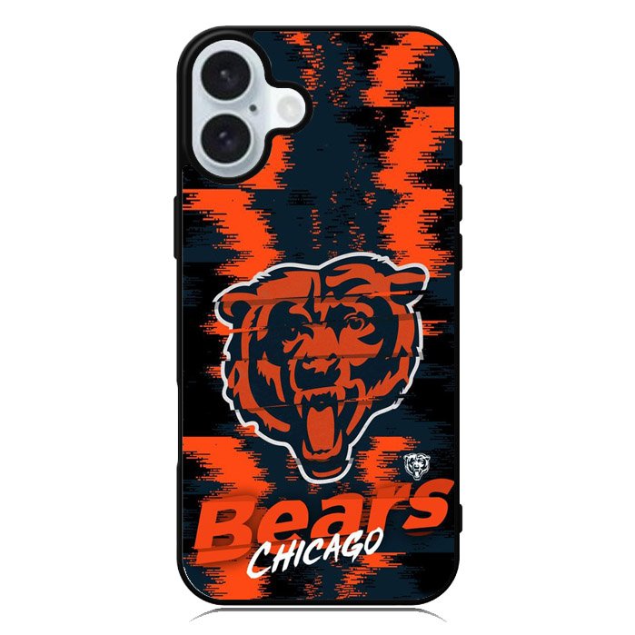 Chicago Bears Nfl Team Logo iPhone 16 Case