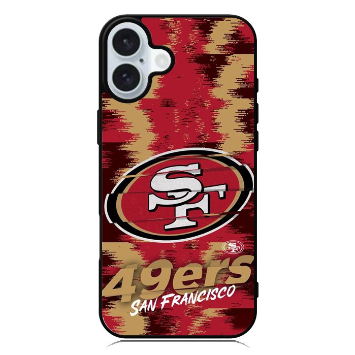 San Francisco 49Ers NFL Team Logo iPhone 16 Plus Case