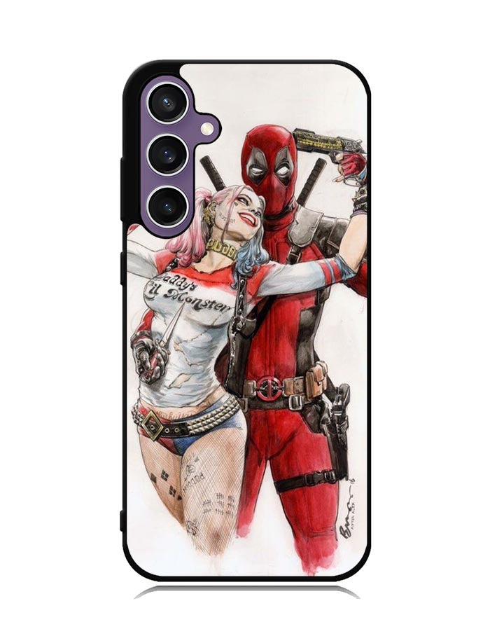 Harley Quinn Deadpool 1st Samsung Galaxy S23 FE 5G Case