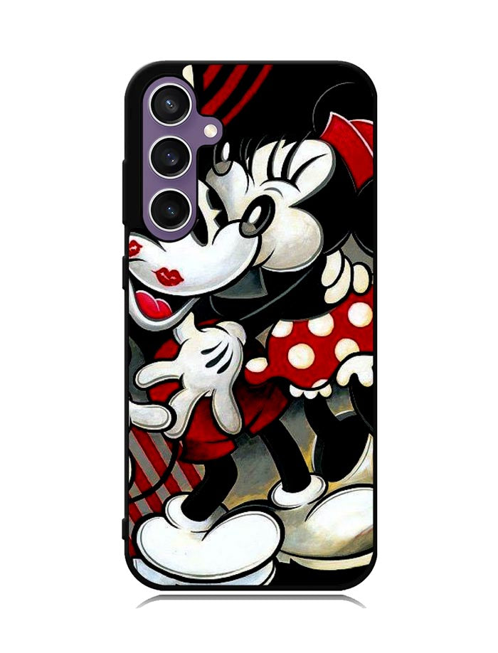 Hugs and Kisses Mickey Minnie mouse Samsung Galaxy S23 FE 5G Case