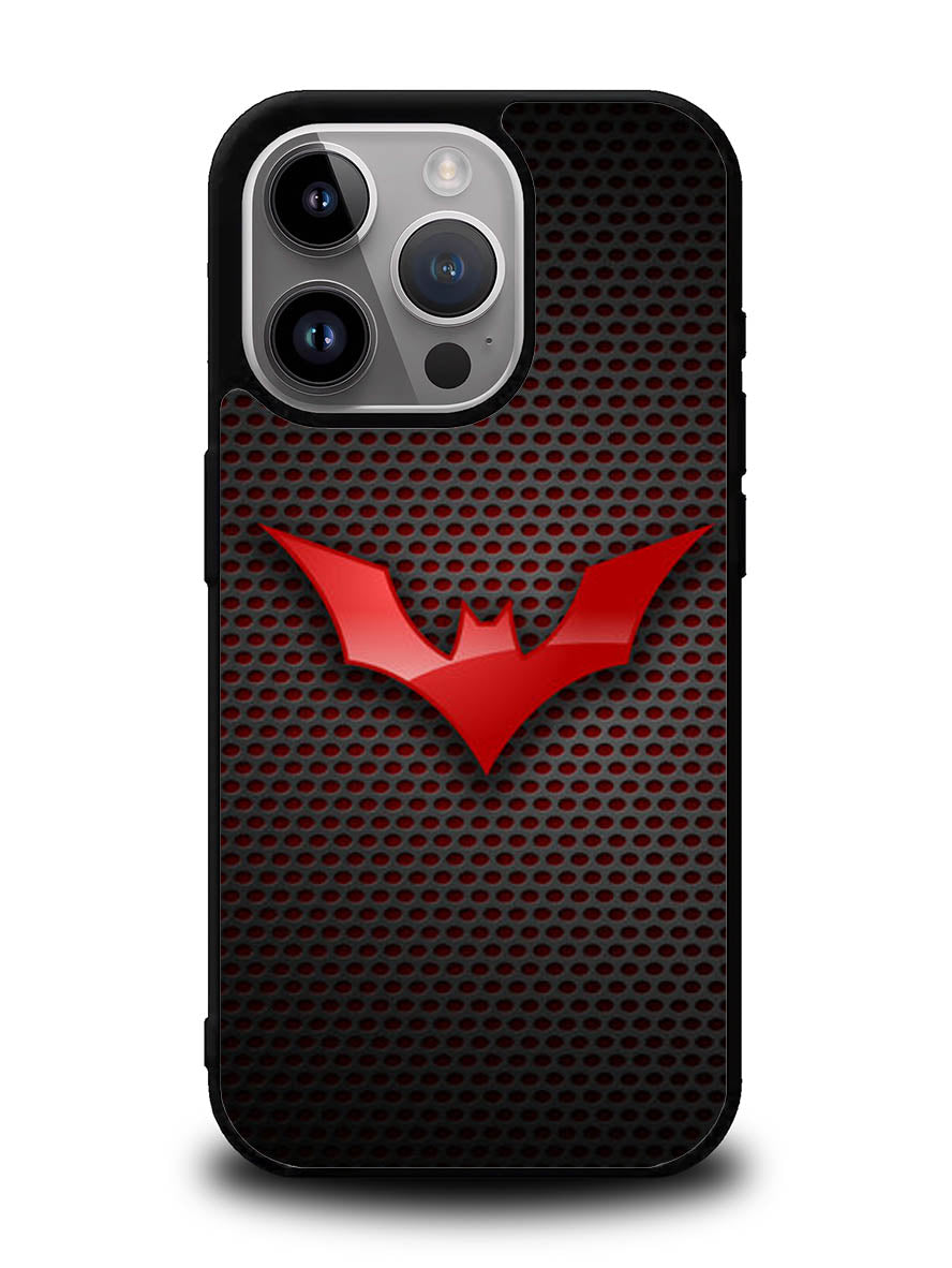 Batman Logo Red iPhone 15 Pro Case