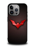 Batman Logo Red iPhone 15 Pro Case