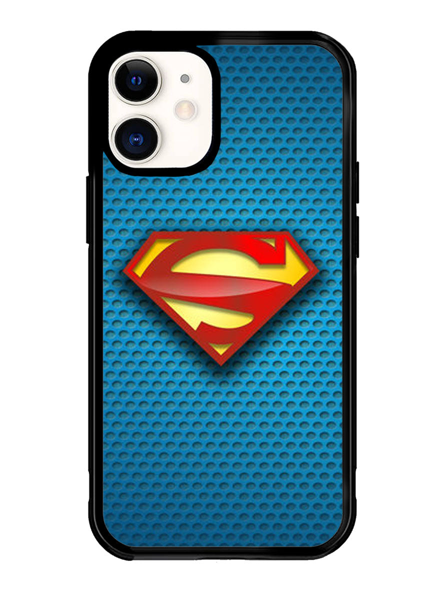 Superman Blue Carbon Logo iPhone 12 Mini Case
