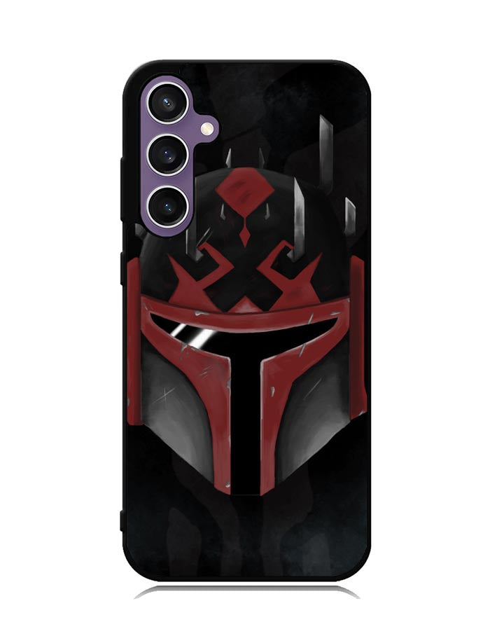 Star Wars Mandalorian face Samsung Galaxy S23 FE 5G Case