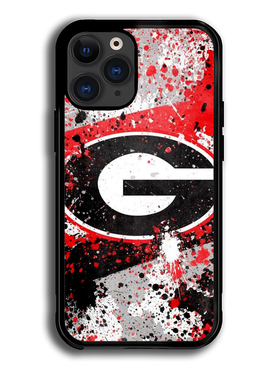 university of georgia bulldogs Logo 2nd iPhone 12 Pro Case