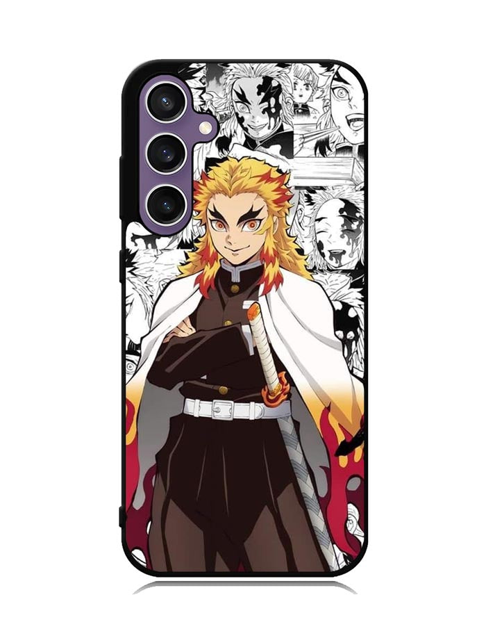 kimetsu no yaiba rengoku anime Samsung Galaxy S23 FE 5G Case