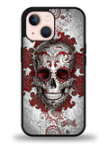 sugar skull tattoo iPhone 13 Case