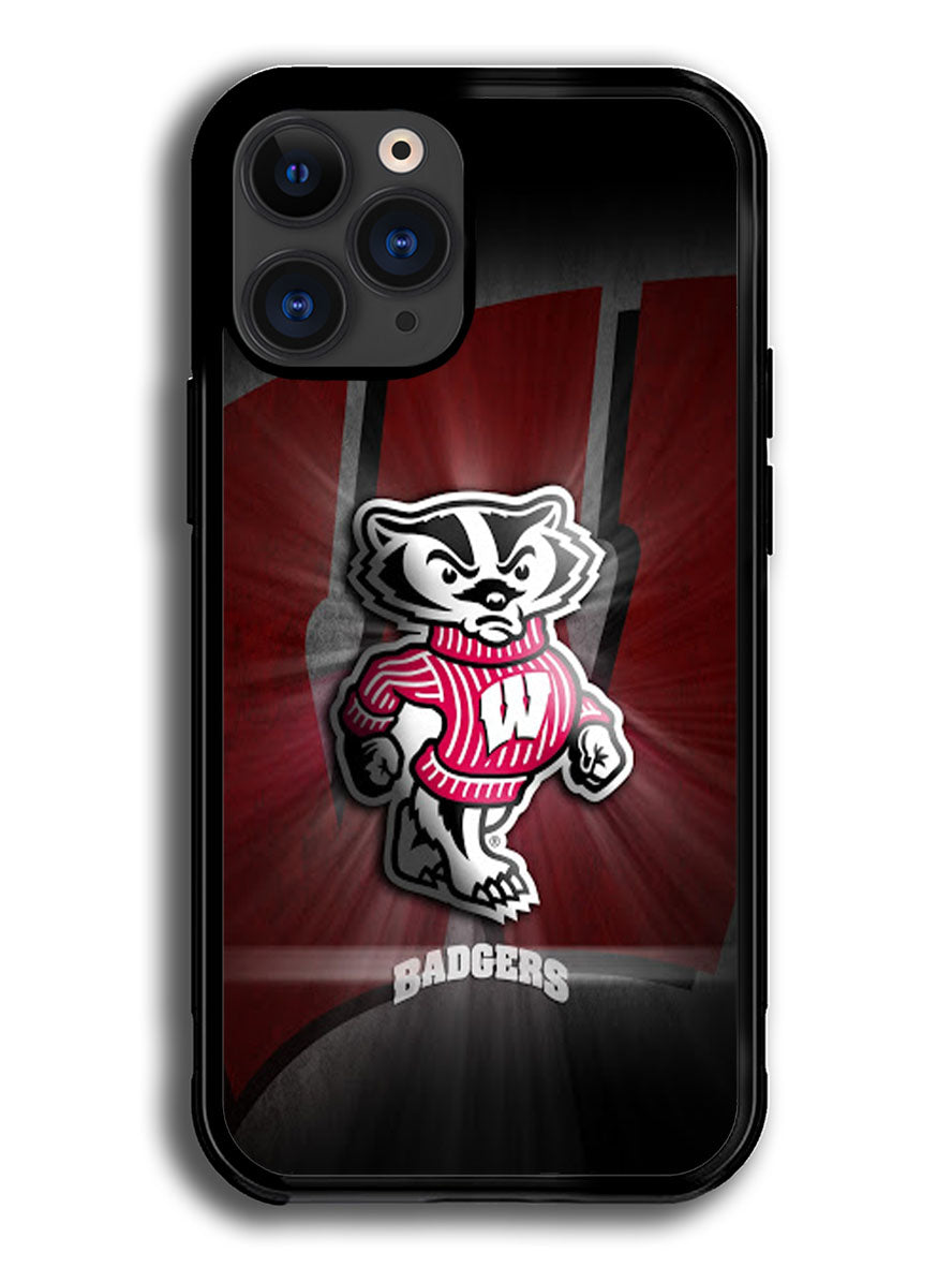 wisconsin badger iPhone 12 Pro Max Case