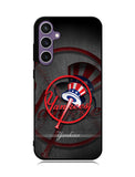 new york yankees logo 7th Samsung Galaxy S23 FE 5G Case
