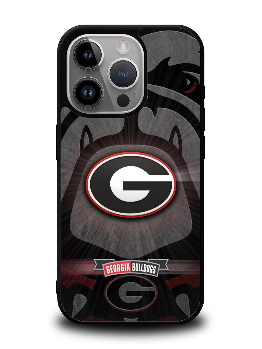 Georgia Bulldogs Logo 2nd iPhone 15 Pro Case