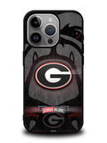 Georgia Bulldogs Logo 2nd iPhone 15 Pro Case