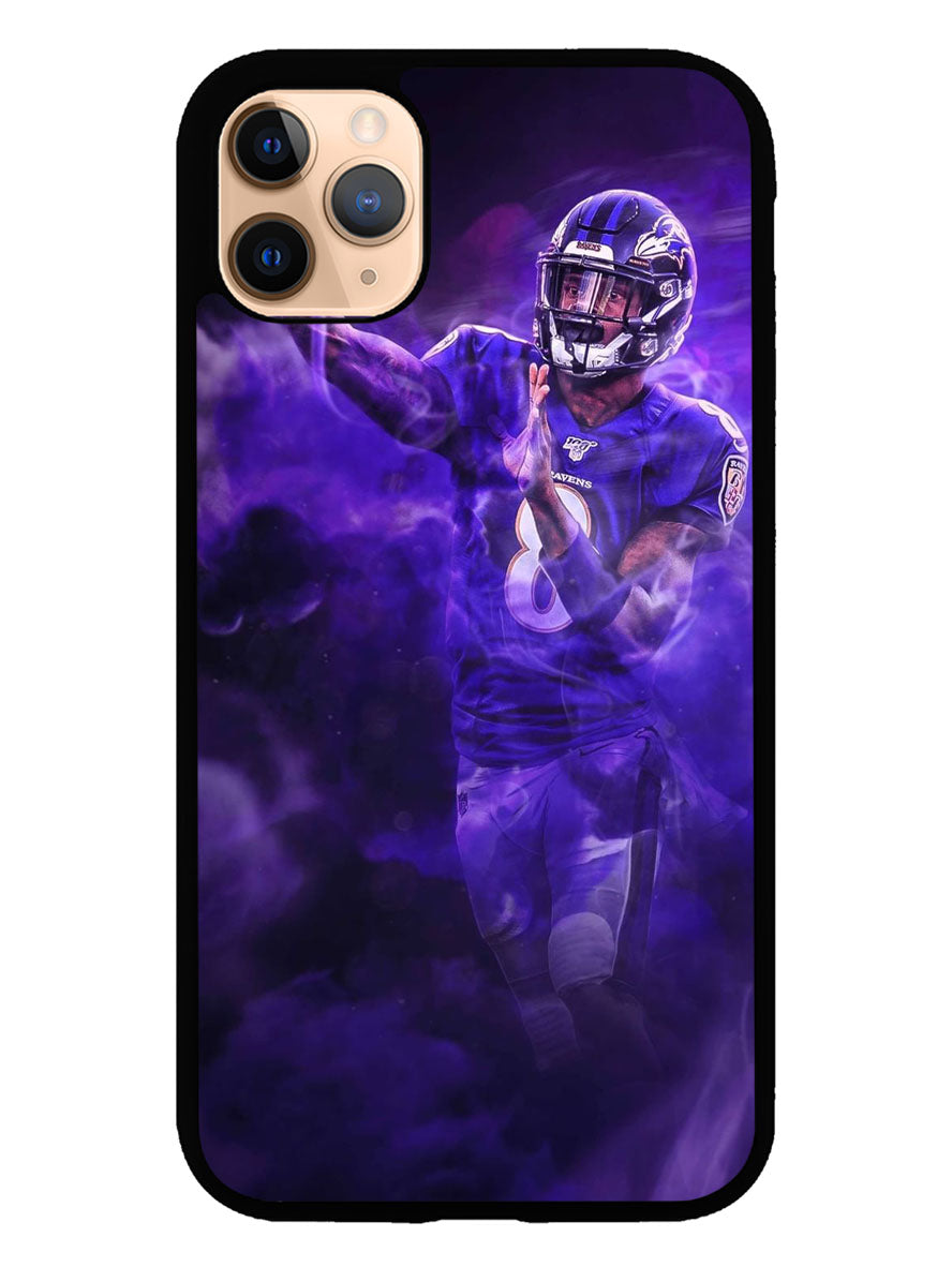 Lamar Jackson Smoke iPhone 11 Pro Max Case