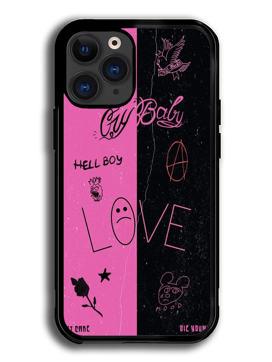 Lil Peep Tattoos iPhone 12 Pro Max Case