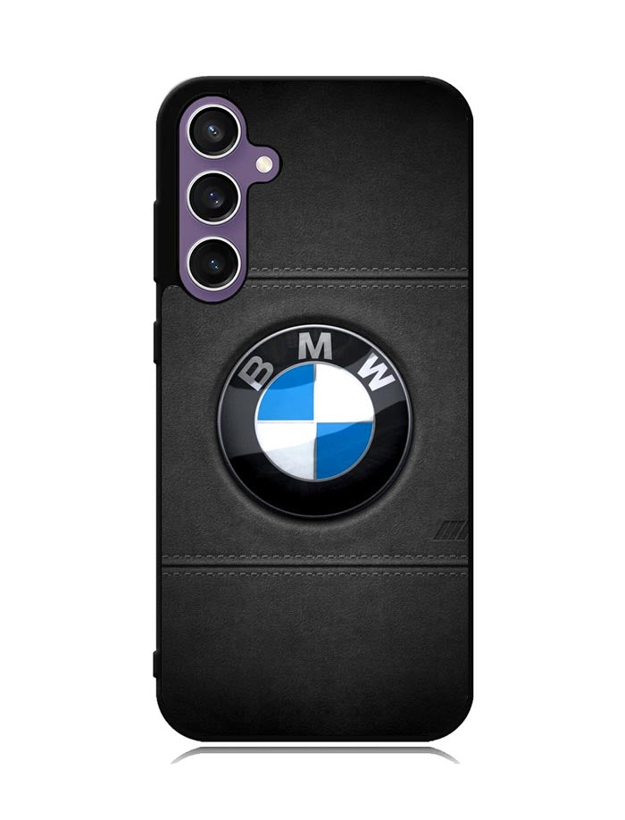Bmw leather Logo Samsung Galaxy S23 FE 5G Case