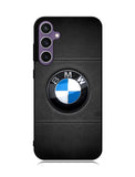 Bmw leather Logo Samsung Galaxy S23 FE 5G Case