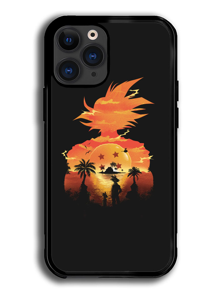 Dragon Ball Sunset iPhone 12 Pro Max Case