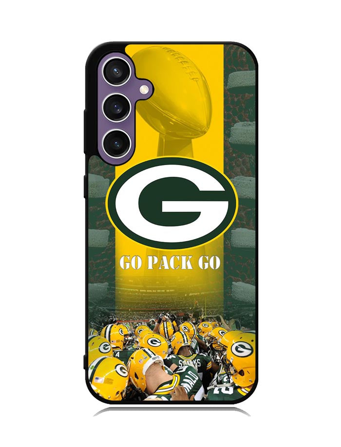 green bay packer wall border Samsung Galaxy S23 FE 5G Case