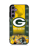 green bay packer wall border Samsung Galaxy S23 FE 5G Case