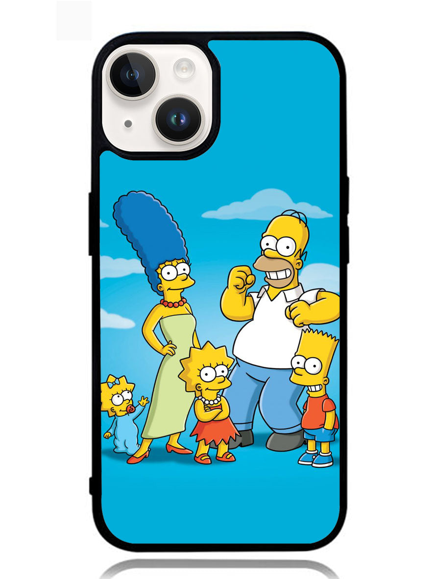 The Simpsons Group Google iPhone 14 Plus Case BLN1225