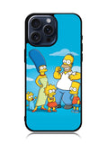 The Simpsons Group iPhone 15 Pro Case BLN1225