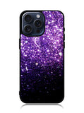 Purple Sparkling Glitter iPhone 15 Pro Max Case