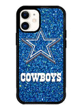 Dallas Cowboys Sparkling Glitter iPhone 12 Mini Case