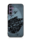 Star Wars Millenium Falcon Blue Samsung Galaxy S23 FE 5G Case