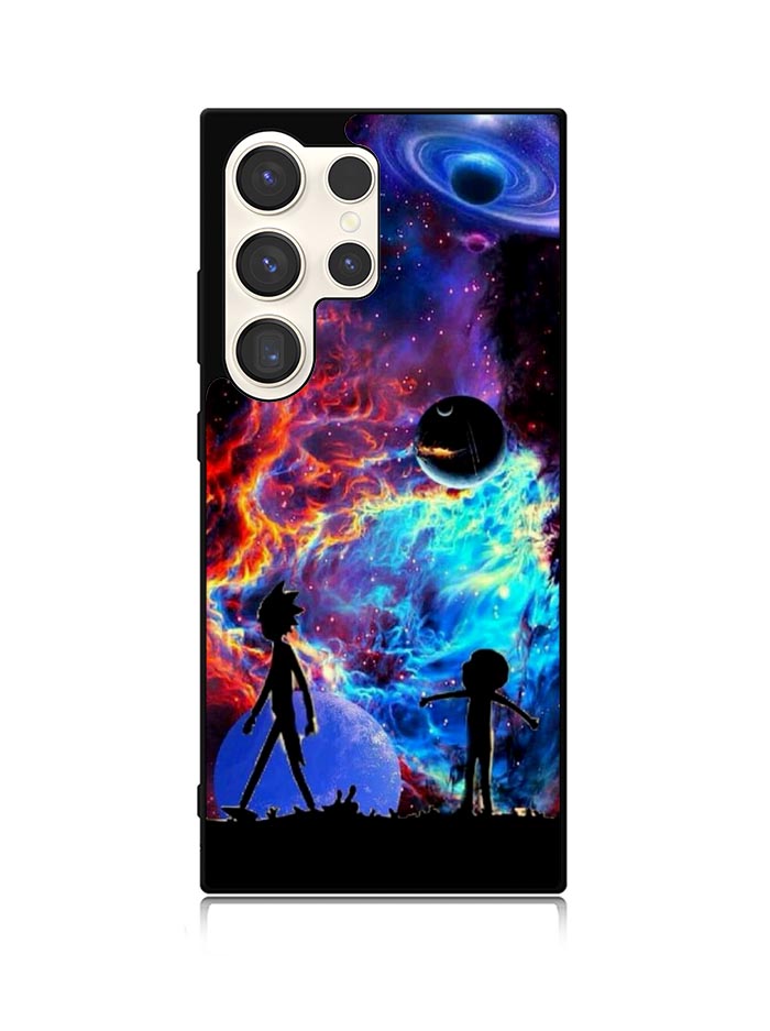 Rick And Morty Flat Samsung Galaxy S24 Ultra 5G Case