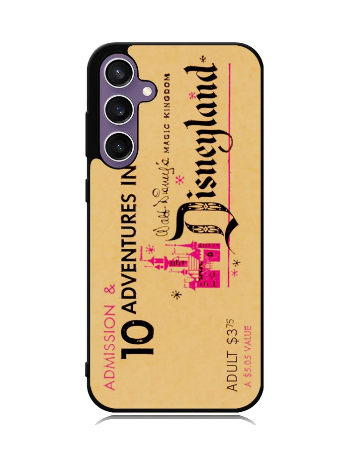 Vintage Disneyland Ticket Samsung Galaxy S23 FE 5G Case