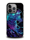 Cosmic Wolf of Galaxy iPhone 15 Pro Case