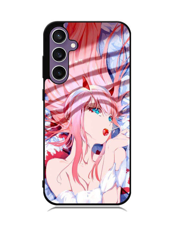 Sakura Zero Two Darling Samsung Galaxy S23 FE 5G Case
