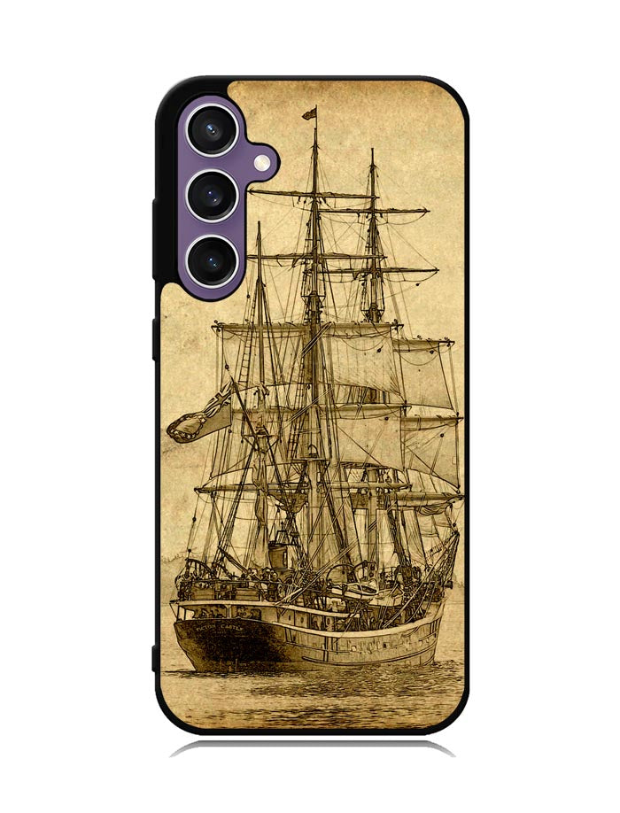 Vintage old ship Samsung Galaxy S23 FE 5G Case