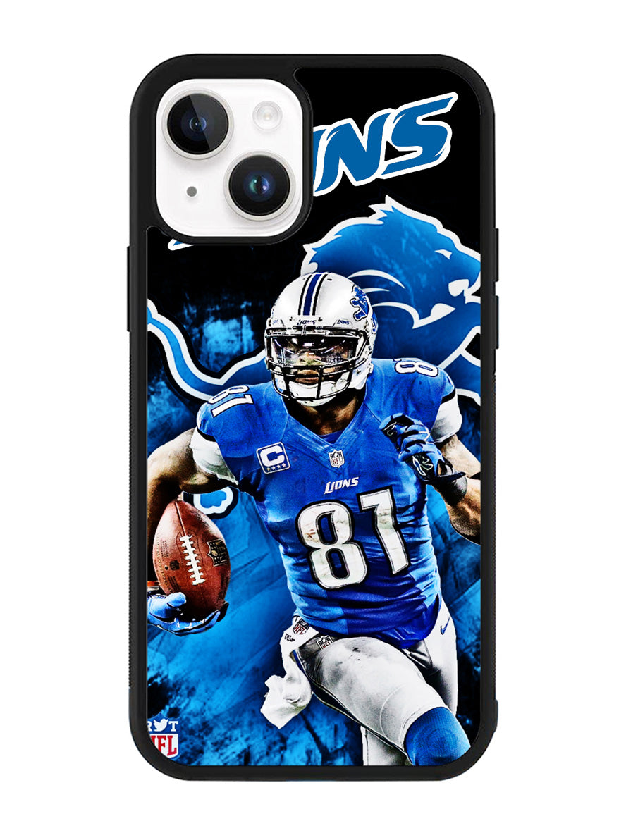 Detroit Lions iPhone 15 Case