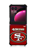 49ERS 1st Motorola Moto Razr Plus 2023 , Moto Razr+ 2023 Case