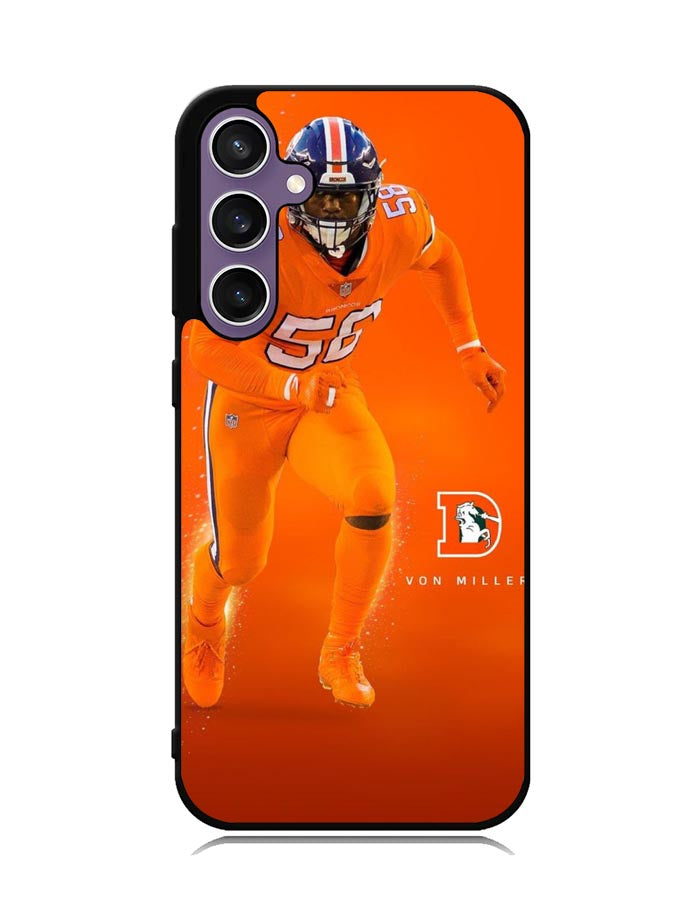 Von Miller Denver Broncos Samsung Galaxy S23 FE 5G Case