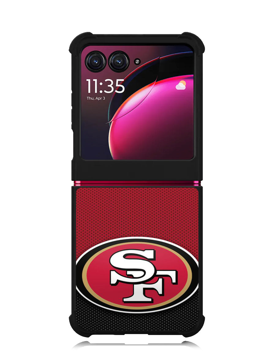 49ERS 2nd Motorola Moto Razr Plus 2023 , Moto Razr+ 2023 Case