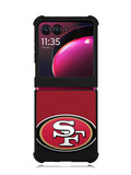 49ERS 2nd Motorola Moto Razr Plus 2023 , Moto Razr+ 2023 Case