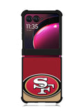 49ERS 3rd Motorola Moto Razr Plus 2023 , Moto Razr+ 2023 Case