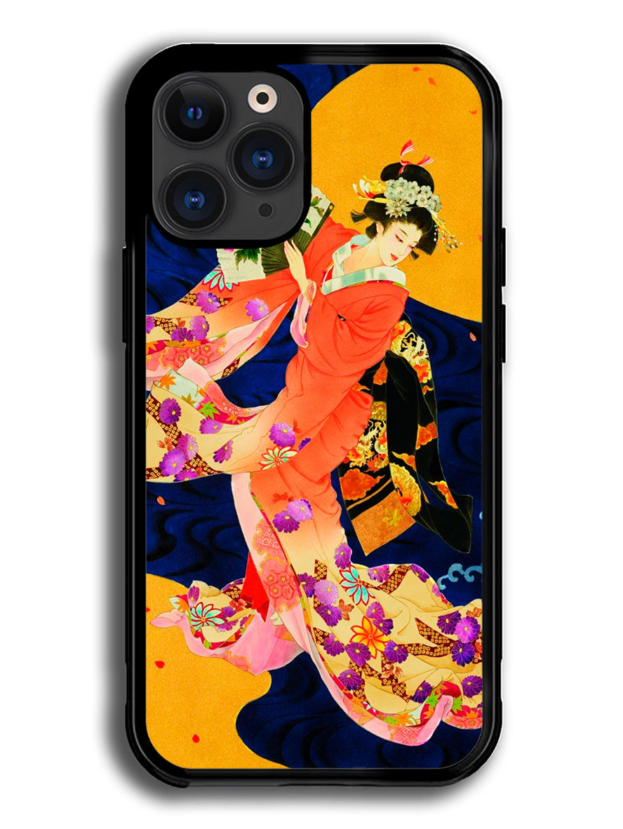 Japanese Geisha Asian iPhone 12 Pro Case