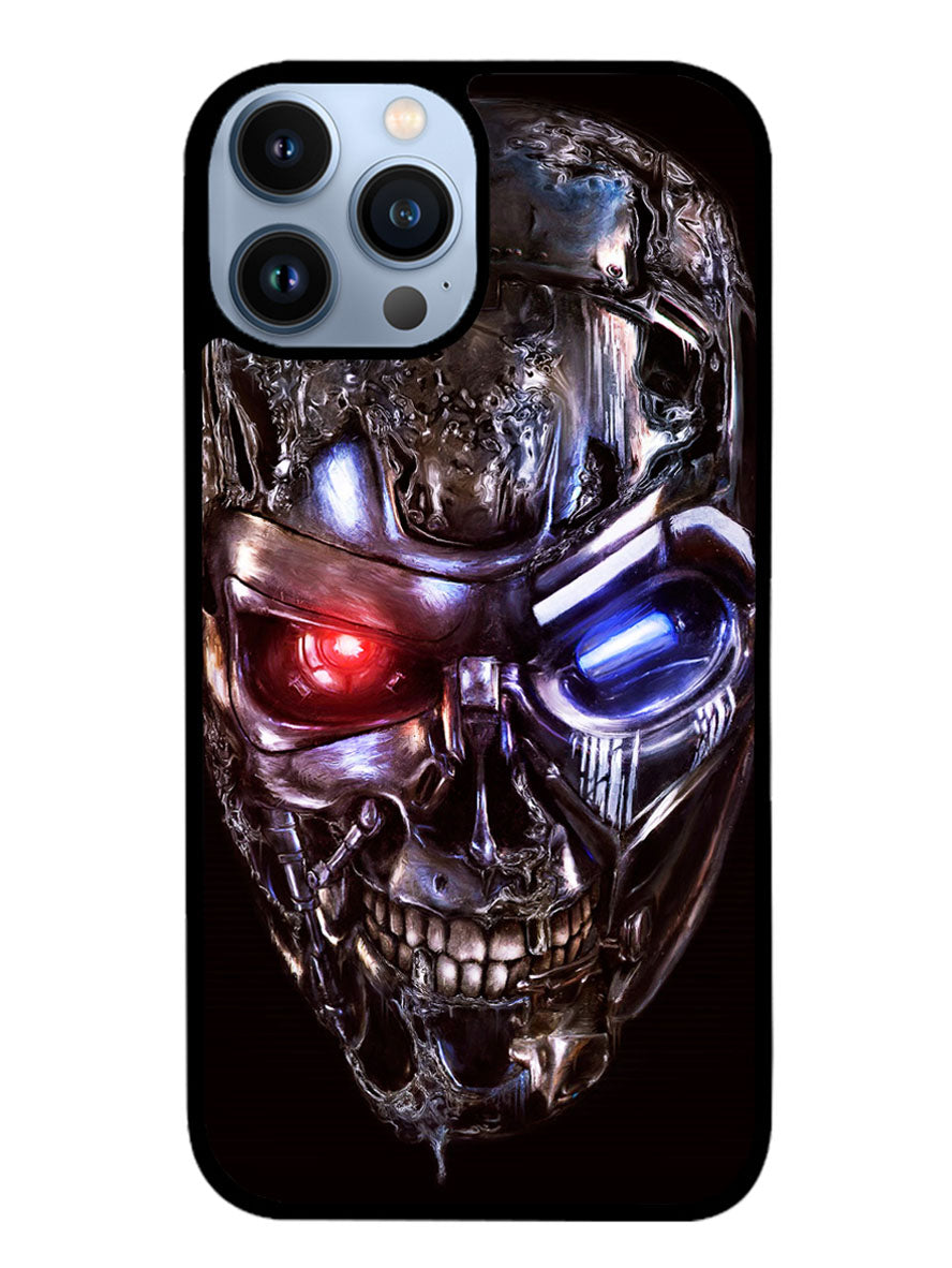 Terminator Robot Skull iPhone 13 Pro Case BLN0294