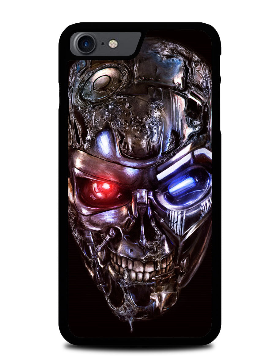 Terminator Robot Skull iPhone SE 3rd Generation 2022 Case BLN0294