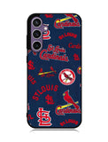 St Louis Cardinals Pattern Samsung Galaxy S23 FE 5G Case