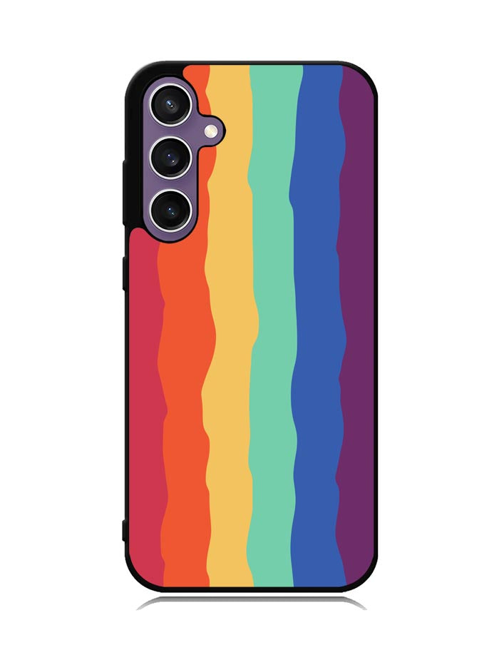 Pride Rainbow Stripes Samsung Galaxy S23 FE 5G Case